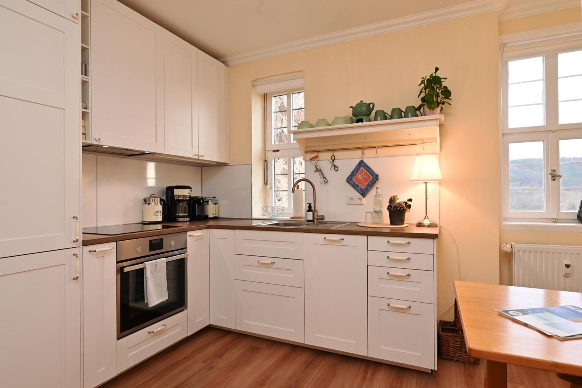 Graefin Amalia - Elegantes Apartment In Der Historischen Hinterburg In Schlitz, 2 Schlafzimmer, Mit Garten, Nahe Fulda Und Bad Hersfeld Esterno foto