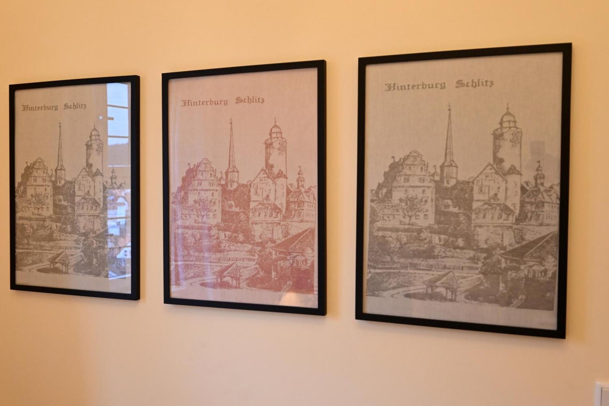 Graefin Amalia - Elegantes Apartment In Der Historischen Hinterburg In Schlitz, 2 Schlafzimmer, Mit Garten, Nahe Fulda Und Bad Hersfeld Esterno foto